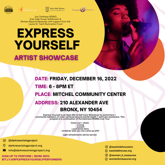 Express Yourself Artist Showcase