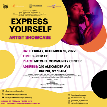 Express Yourself Artist Showcase